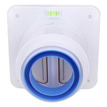 스윙체크밸브 ABS 레인지 후드 체크 밸브 80-110mm 주방용 유니버설 단방향 연기 배기 연도 체크 밸브, 한개옵션0