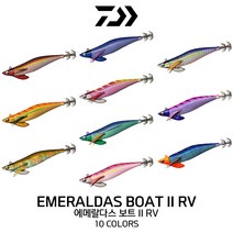 다이와 에메랄다스 보트2 RV 팁런 에기 한국다이와, 3.5-30 레드-브라운 스기, 1개