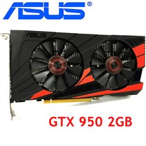데스크탑 그래픽카드 CPU ASUS 그래픽 카드 GTX 950 2GB 128Bit GDDR5 비디오 nVIDIA VGA Geforce GTX950 750 TI 650 보다 강력하게
