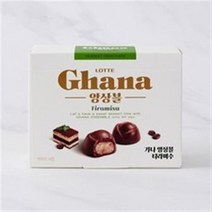 [메가마트]롯데 가나 앙상블 티라미수 초콜릿 68g, 1개