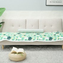 [르헤브] 야자수 시어서커 쇼파패드 4인용(60x240)