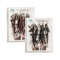 BK국산 실리콘 구두끈 매듭없는 고무 정장끈 정리 밴드, 밴드 10P(3cm)블랙