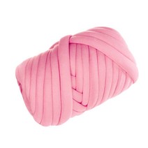 자이언트얀 1kg 빅얀 뜨개실 벨벳 점보얀 망고실, 핑크 1kg, 베이직