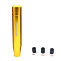 기어노브 플라스틱기어 SM인터네셔널자동차 합금 무겐 기어 시프트 노브 13CM/18CM 연장 롱 수동 변속기 범, 10 18cm gold