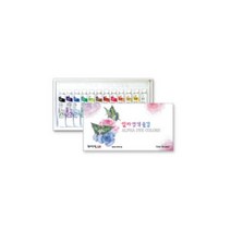 알파 염색물감 7.5ml 12색 세트