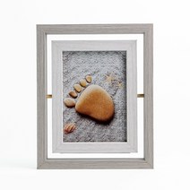 포토갤러리 회전 사진액자(5x7) 탁상선반액자