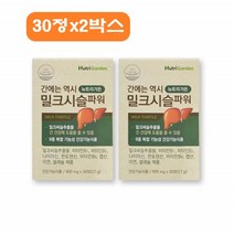 밀크씨슬 아연 실리마린 간건강식품 간겅간 밀크씨쓸 간비타민 밀키시슬 밀크씨슬추출물 2통