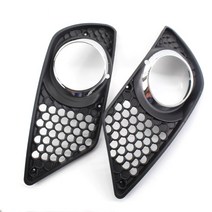 벤츠 그릴 세로그릴 다이아몬드그릴 앞 범퍼 안개등 2pcs set for mercedes benz c class w204 amg 08-10, 1 쌍