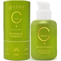 비타민앰플 모공 비타민C 씨 바르는앰플 세럼 히알루론산 얼굴용 비타민 C 60ml 페이스용 안티 에이징 호호바 오일 알로에 베라 E 링클, 단일수량