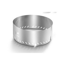 사이드월 캠핑윈드스크린 윈드스크린 접이식 스테인레스 스틸 소재 야외 캠핑 쿠커 바람막이 스크린 초경량 윈드, 3pcs