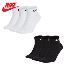 [나이키] 스포츠양말 에브리데이 로우 SX7803 3켤레, 색상:블랙 / 사이즈:M(24)_SX7803-010