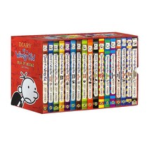A Library of a Wimpy Kid 1-17 박스형 세트 컴플리트 풀 컬렉션 시리즈 페이퍼백 에디션