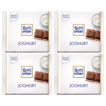 다이어트 간식 간식세트 세계과자 일본과자 리터 초콜릿 모음, 요거트 초콜릿 100g x4개