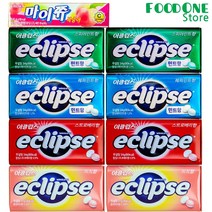 [푸드원스토어] 이클립스 캔디 피치2+스트로베리2+페퍼민트2+스피어민트2 총 8개 + 마이쮸 1개, 1세트