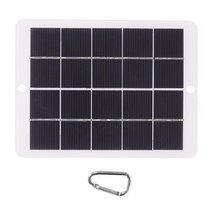 휴대용발전기 캠핑USB 태양 전지 패널 야외 3W 5V 휴대용 등산 캠핑 Polysilicon 여행 DIY 열 충전기 발전, 01 1 pcs