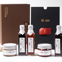 명인 제35호 기순도전통장 명인의장 세트 3호(된장320g + 고추장320g + 간장300ml + 청장300ml + 맛장300ml)