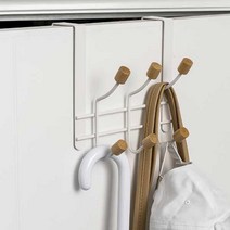 살림일기 우드 도어후크 4구 6구 10구, 우드도어후크 - 6구, 1개