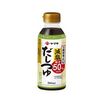 야마키 저염 다시츠유 300ml 4병 189861