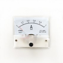 디지털 전류계 전압계 85C1 DC 아날로그 패널 전압계 전류계 앰프 게이지 500uA 50mA 1A 5A 20A 30A, [01] DC50uA