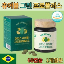 그린프로폴리스 브라질그린프로폴리스효능, 츄어블그린프로폴리스60캡슐_1개월분