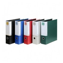 문화산업 이코노웹 합지 3공 D링바인더 A4 (7cm B849-71), 회색, 1개