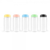 350ml 클리어 아이스보틀 국내산 텀블러 물병 친환경 보온병 트라이탄, 350ml 옐로우 아