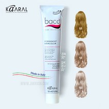 바코 염색약 100ml 황금빛 골드염색 밝은갈색 (산화제포함) 미용실정품, 11.0 매우밝은금갈색