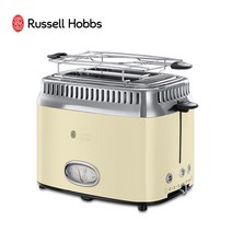 러셀홉스 레트로 토스터기 크림베이지 RH-2168C, 없음