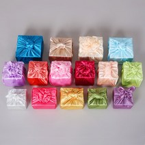 아진보자기 공단미니보자기 모음 (10장), 연두