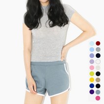 마롱패션 여성 예쁜 다색 칼라 짧은 돌핀 패션 코디 반바지 여