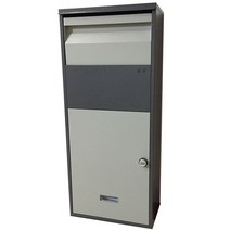 전원주택 개인 사서함 대형 우편함 택배 보관함편지함, 그레이 75x41x22