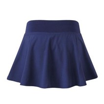 테니스스커트 스포츠 스커트 운동 이너 치어 리더 액티브 러닝 테니스 치어리더 스커트테니스, dark blue+XL