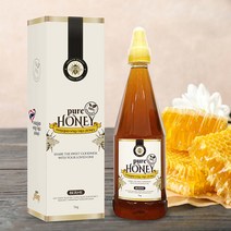 [해외] 목청꿀 천연꿀 BERNE 태국 치앙마이 자연산 꿀 Pure Honey 1kg 2병