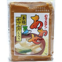 업소 아와세 미소 마루산아이 1kg 일식 된장 일본, 1