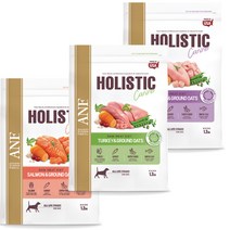 ANF 독 홀리스틱 3종류 칠면조 연어 치킨&귀리 2.4kg 7.2kg 소용량 대용량 사료, ANF 독 홀리스틱 치킨&귀리 2.4kg