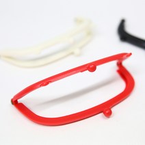 니뜨 컬러 프레임 (M) 뜨개실무료도안증정 니팅프레임 컬러프레임 플라스틱프레임 동전지갑 가방부자재 뜨개부자재 뜨개파우치, 브라운