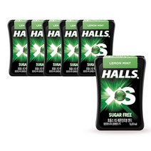 호올스 XS 레몬민트향 캔디 15g x6개 / 입냄새제거, 상세페이지 참조, 상세페이지 참조