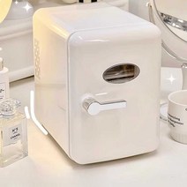 화장품냉장고 화이트 저소음 음료 초소형 냉온장고, 흰색(USB)