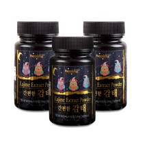 감태 추출물 분말 가루 제주 캔디 60정x3통 환 타블렛 가공 무부형제 화학첨가물NO 자연식물 자연건조 순간냉각 간편한 감태정 플로로타닌 효능 후코이단 씨놀 알긴산 디에콜 만디톨, 180정, 600mg