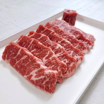[나인마켓] 미국산 소고기 블랙앵거스 살치살 부채살 갈비살 등심 스테이크 구이용 (냉장)300g, 살치살구이용