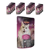 레오나르도 1년 이상 고양이 주식 파우치 16p, 퓨어 치킨, 85g