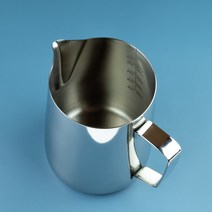 스팀피쳐 밀크저그 라떼아트 눈금형 350 600 1000 1500 ml 우유거품기, 1000ml