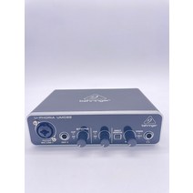 오디오인터페이스 변환 디제잉장비 방송용 음악믹싱 Behringer 마이크 증폭기 라이브, umc22