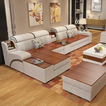 힙스터샵 6인용쇼파 6인용 넓은 쇼파 코너형 대형, S