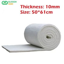 지르코늄 함유 세라믹 섬유 담요는 고온 1430 ℃ 단열 면화를 견딜 수 있습니다 석면 없음, Thickness 10mm