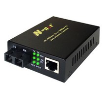 N-NET NT-1100S 광 컨버터 (100Mbps SC 싱글), 1개