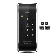 밀레 MI-450 카드키4개 현관문도어락 현관번호키 디지털도어록, C지역설치비
