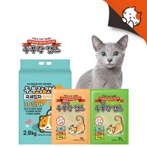 두부랑캣츠 7L x 6개 고양이두부모래 이코노미 가는입자 극세입자, 01. 이코노미 오리지널 7Lx6개