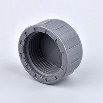 2pcs PVC 암나사 엔드 캡 거치대 1/2 ~ 인치 63mm 관개 용 수도관 피팅, [02] 25mm -3I4 Inch, [02] Grey