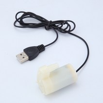 보트 워터펌프 요트 수리 모터 호환용 새로운 3-5v 마이크로 잠수정 미니 수족관 물고기 탱크 연못 분수 수경법 정원 3-5v 2-3lmin 호환, 하얀, 수륙 양용 유형
